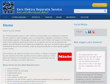 Tablet Screenshot of kerselektro.nl